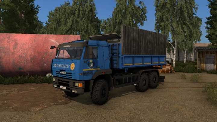 Kamaz 65225 6X6 Truck V1.3 FS17