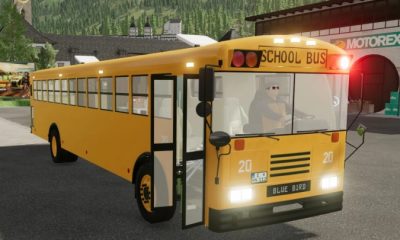 FS22 1991 Blue Bird V1.0