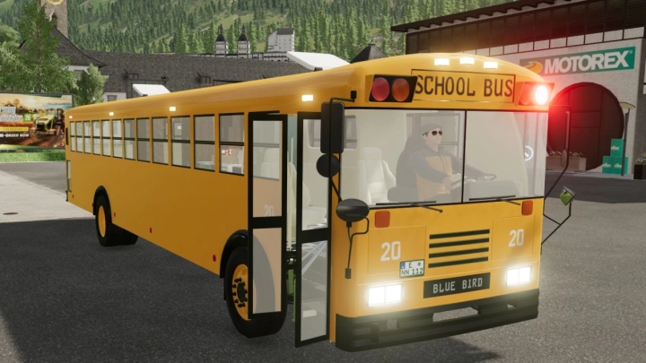 FS22 1991 Blue Bird V1.0