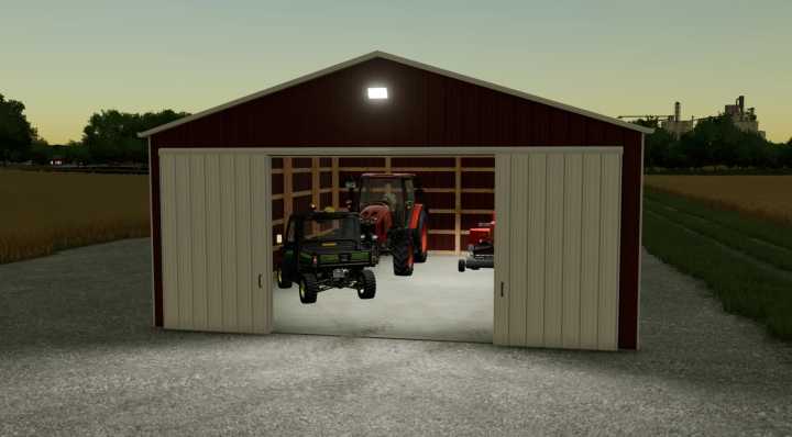 FS22 30X40 Shed V1.0