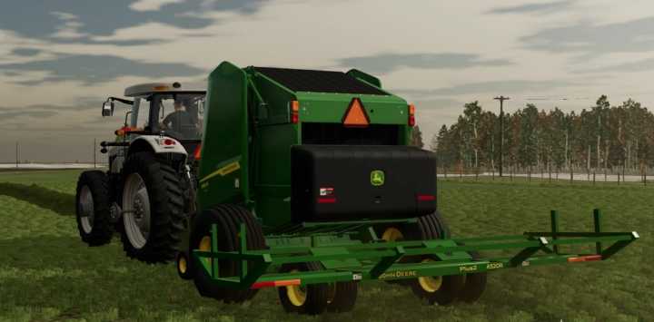 FS22 John Deere 561R + A520R Accumulator Revamped V1.0