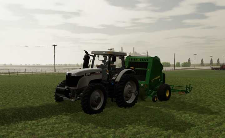 FS22 John Deere 561R + A520R Accumulator Revamped V1.0