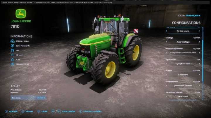 FS22 John Deere 7810 V1.0