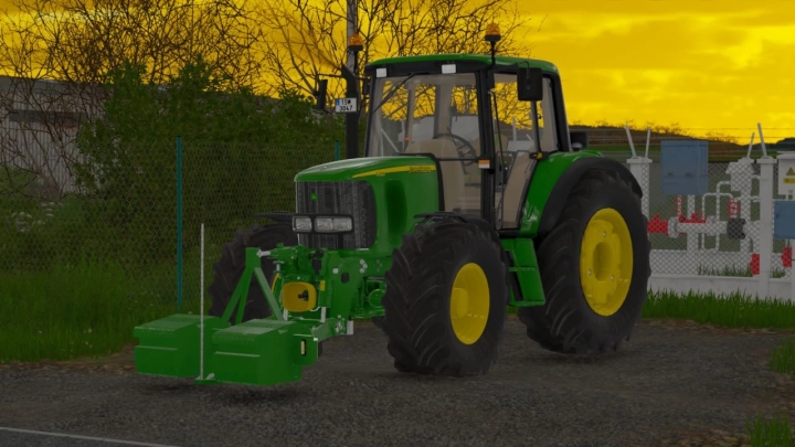 FS22 John Deere Double Weight V1.0