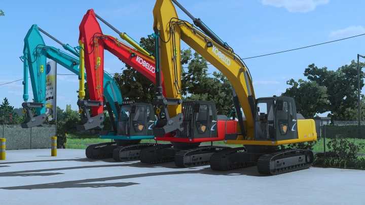 FS22 Kobelco Sk 210 V1.0