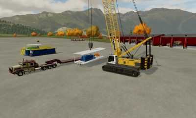 FS22 Кран Liebherr Hs895 V1.0