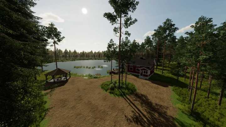 FS22 Pohjaforest Map V1.0