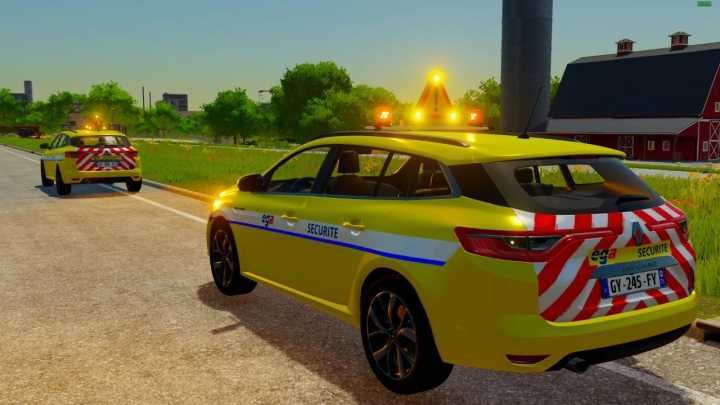 FS22 Renault Megane Iv Estate Ega Security V1.0