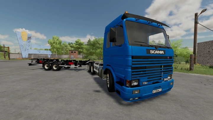 FS22 Scania 113H Flatform V1.0