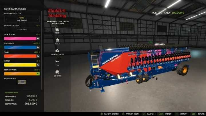 FS25 Amazone Citan 15001-C V1.0