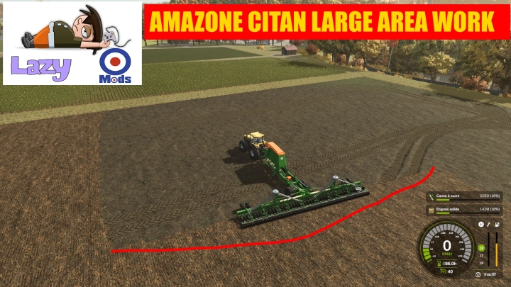 FS25 Amazone Citan Large Area Work V1.0