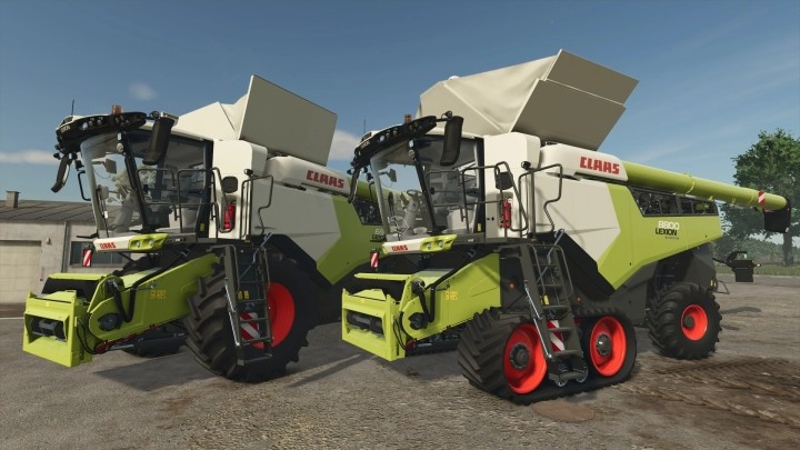 FS25 Claas Lexion 6900 & 8800/8900 Terra Trac V1.0