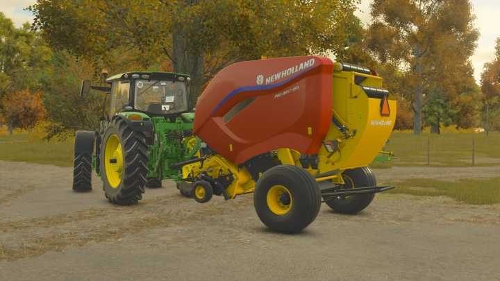 FS25 Cnh Balers On Floaters V1.0