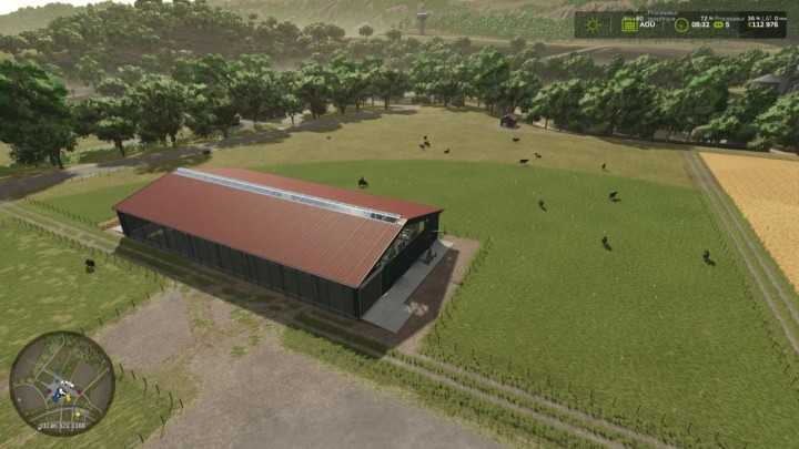 FS25 Cow Stall V1.0