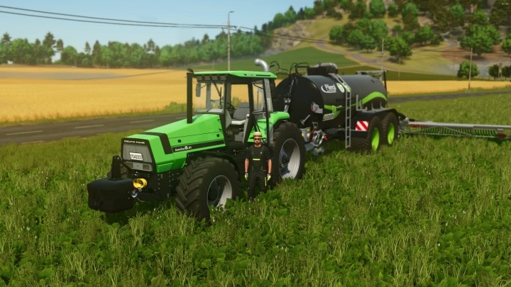 FS25 Deutz Agrostar 8.31 Animated Door And More V1.0