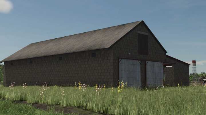 FS25 European Style Barn V1.0