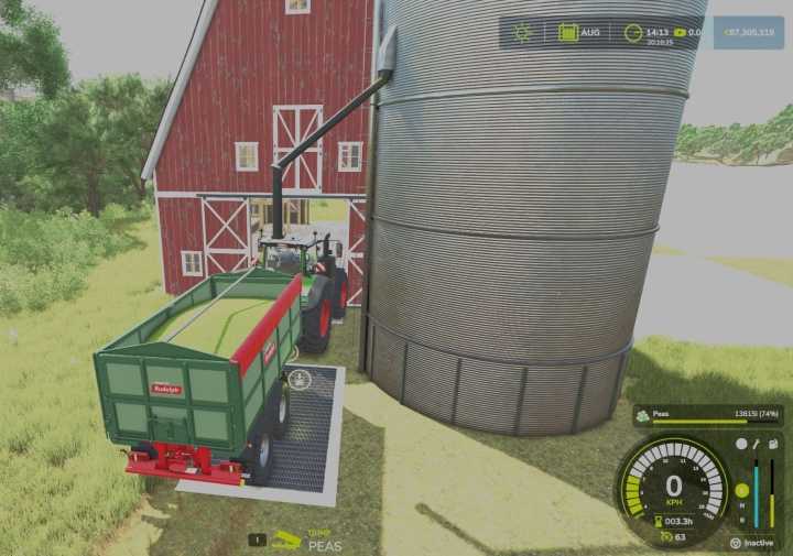 FS25 Farmbarn With Silo V1.0