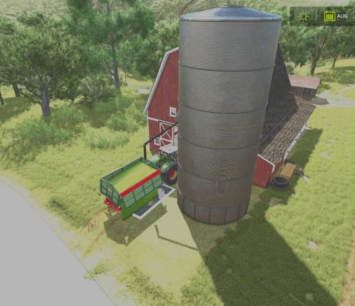 FS25 Farmbarn With Silo V1.0