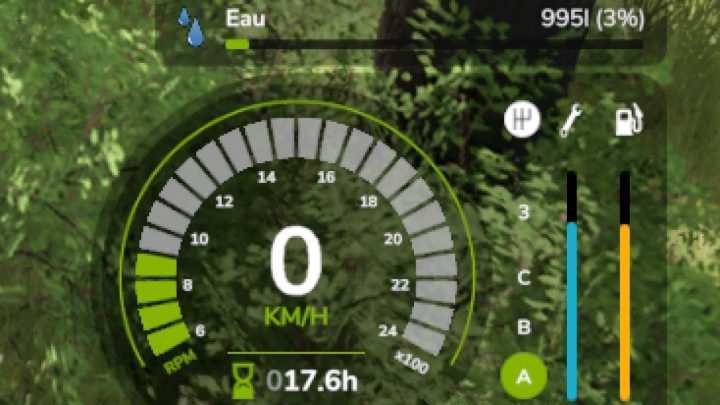 FS25 Faster Fastwind Wheel Medium Water V1.0