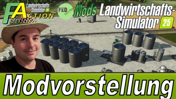 FS25 Fed Mods Pack Multisilos Bga V1.1