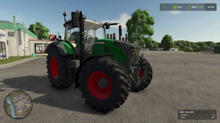 FS25 Fendt 728 Gen 7 Color Selection V1.0