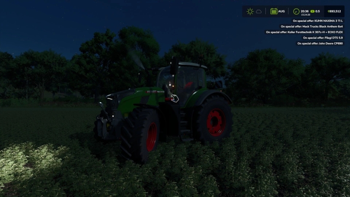 FS25 Fendt Vario 700 Edit V1.0