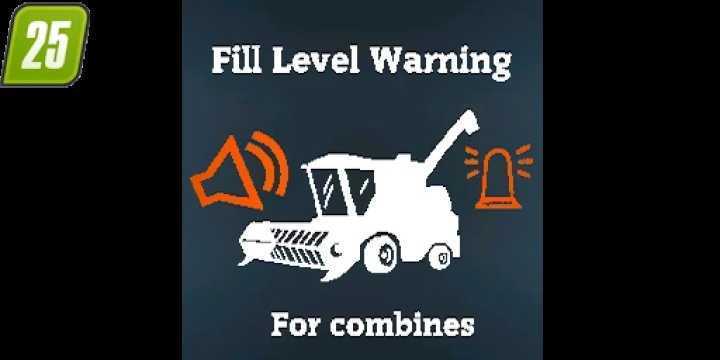 FS25 Filllevel Warning V1.0