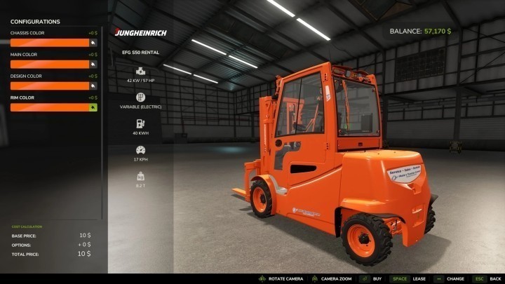 FS25 Forklift Rental V1.0.0.1