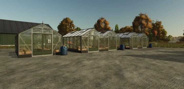 FS25 Greenhouse Pack V1.0