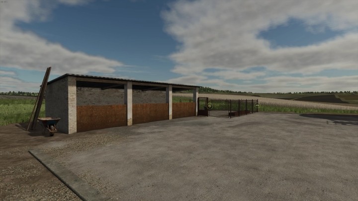 FS25 Homestead Pig Barn V1.0