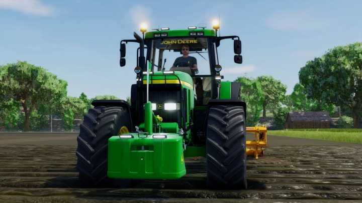 FS25 John Deere 7810 + 1800Kg Weight V1.0