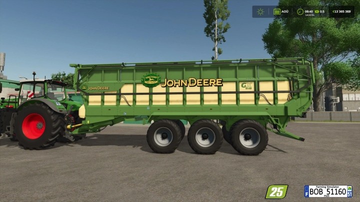 FS25 Krone Gx520+ (John Deere Edition) V1.0