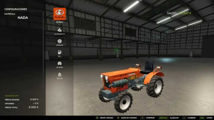 FS25 Kubota B7001 V1.0