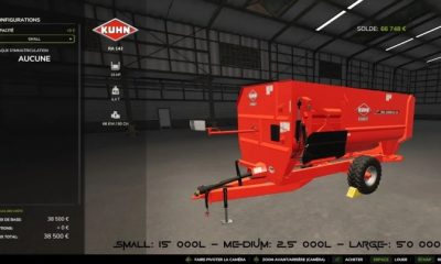 FS25 Kuhn Tmr Pack V1.0