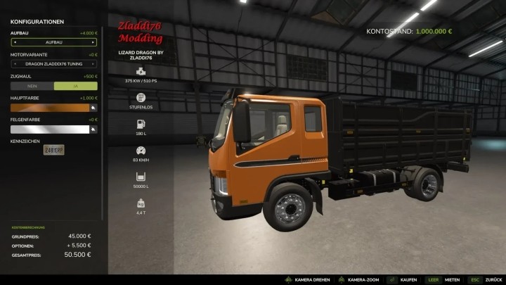 FS25 Lizard Dragon V1.0