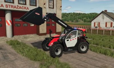 Пожарный телескопический погрузчик FS25 Manitou V1.0