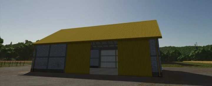 FS25 Medium Yellow Garage V1.0