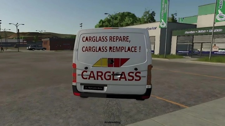 FS25 Mercedes Sprinter Carglass V1.0