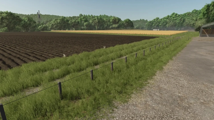 FS25 Metal Fences V1.0