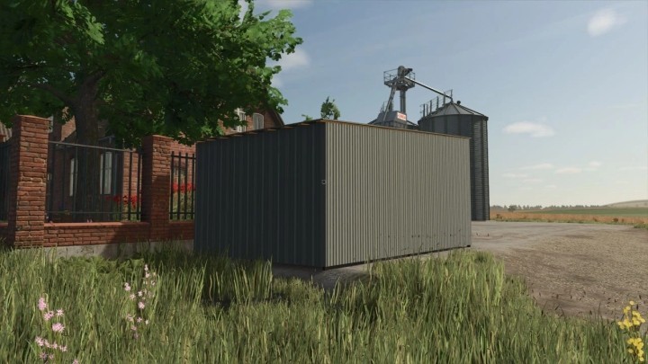 FS25 Metal Garages Pack V1.0