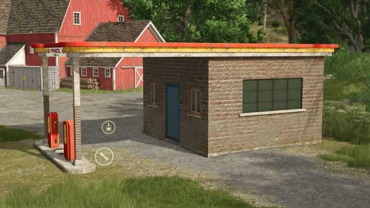 FS25 Minol Gas Station Pack V1.0