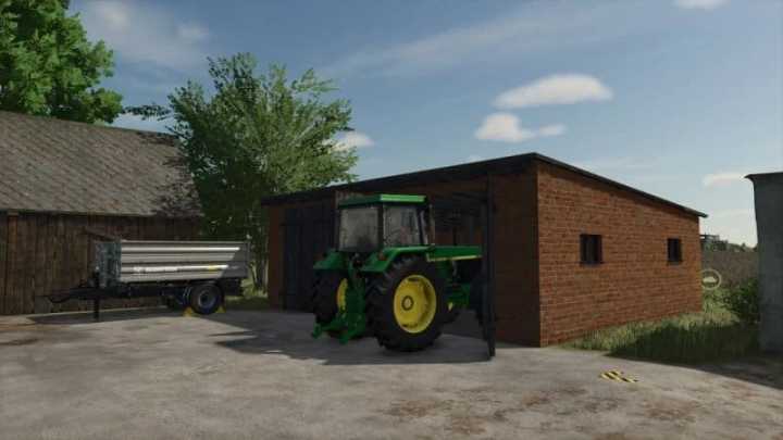 FS25 Old Brick Garage V1.0