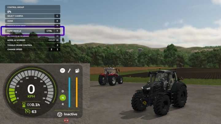 FS25 Park Vehicle V1.0.0.1