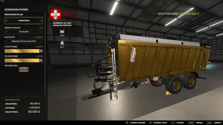 FS25 Rambody As 750+ Pbsmods Edition V1.0.1.0