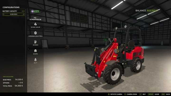 FS25 Scheaffer 23E Re-Balanced V1.0