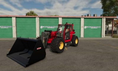 FS25 Sennebogen 340G Телескопический погрузчик и лопата V1.0