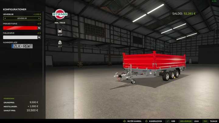 FS25 Stema Trius Hich Capacity Fast Unload V1.0