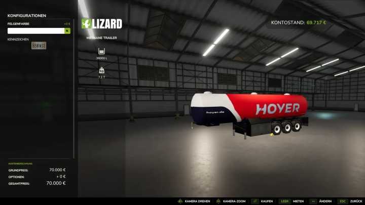 FS25 Tank Trailer V1.0