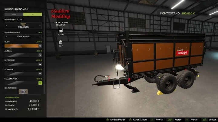 FS25 Tdk 301 Ra V1.0