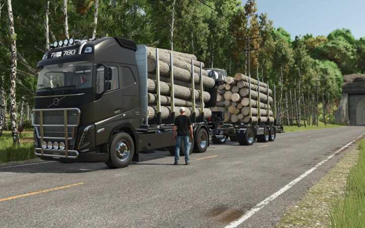 FS25 Timber Frame Fh16 V1.0